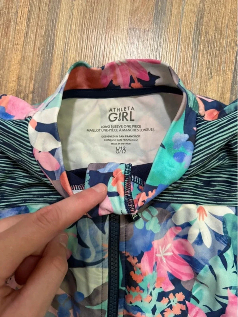 Athleta girl swimsuit youth large